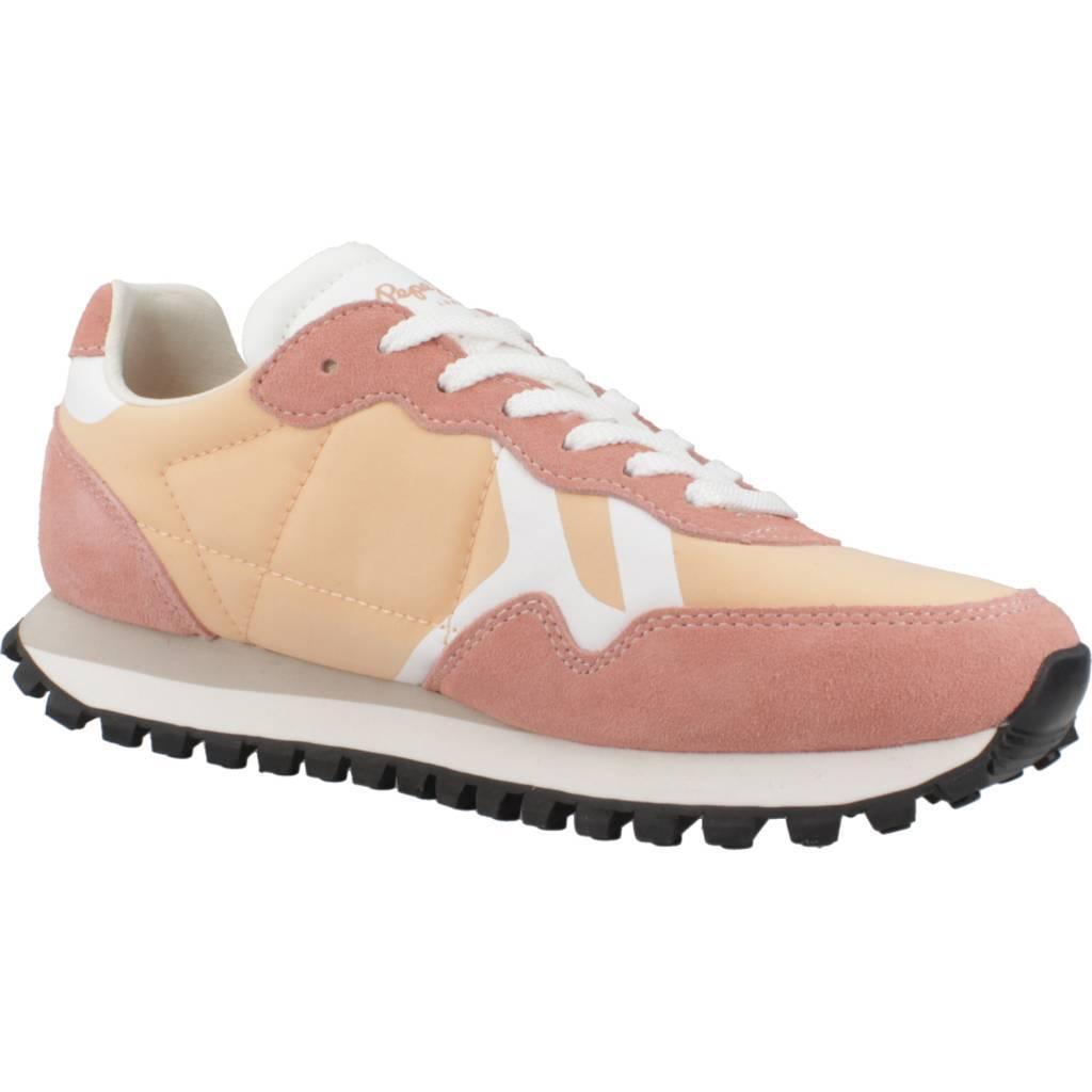 Sneakers Pepe Jeans Model Brit-on Print W Kleur Oranje 5/5