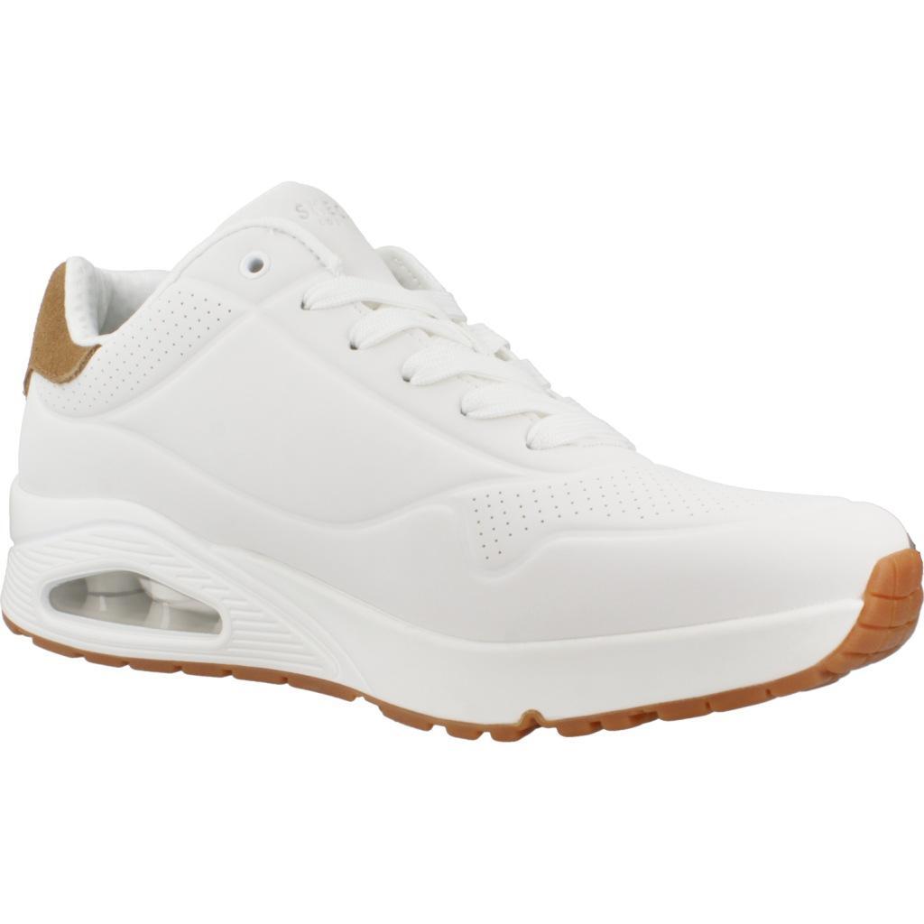 Baskets Skechers Uno - Suited On Air, Blanc, Hommes 5/5
