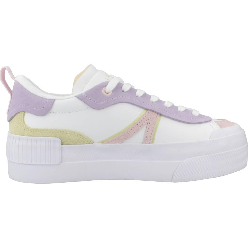 Baskets Lacoste Modèle Leather Couleur Blanc 4/5