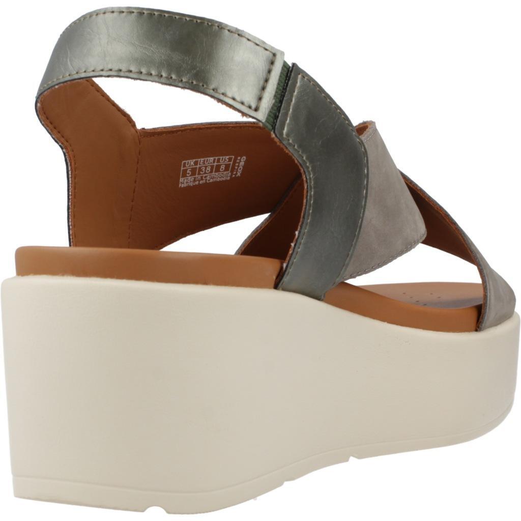 Sandales Geox Modèle D Xand 2.2s B Couleur Vert 3/5