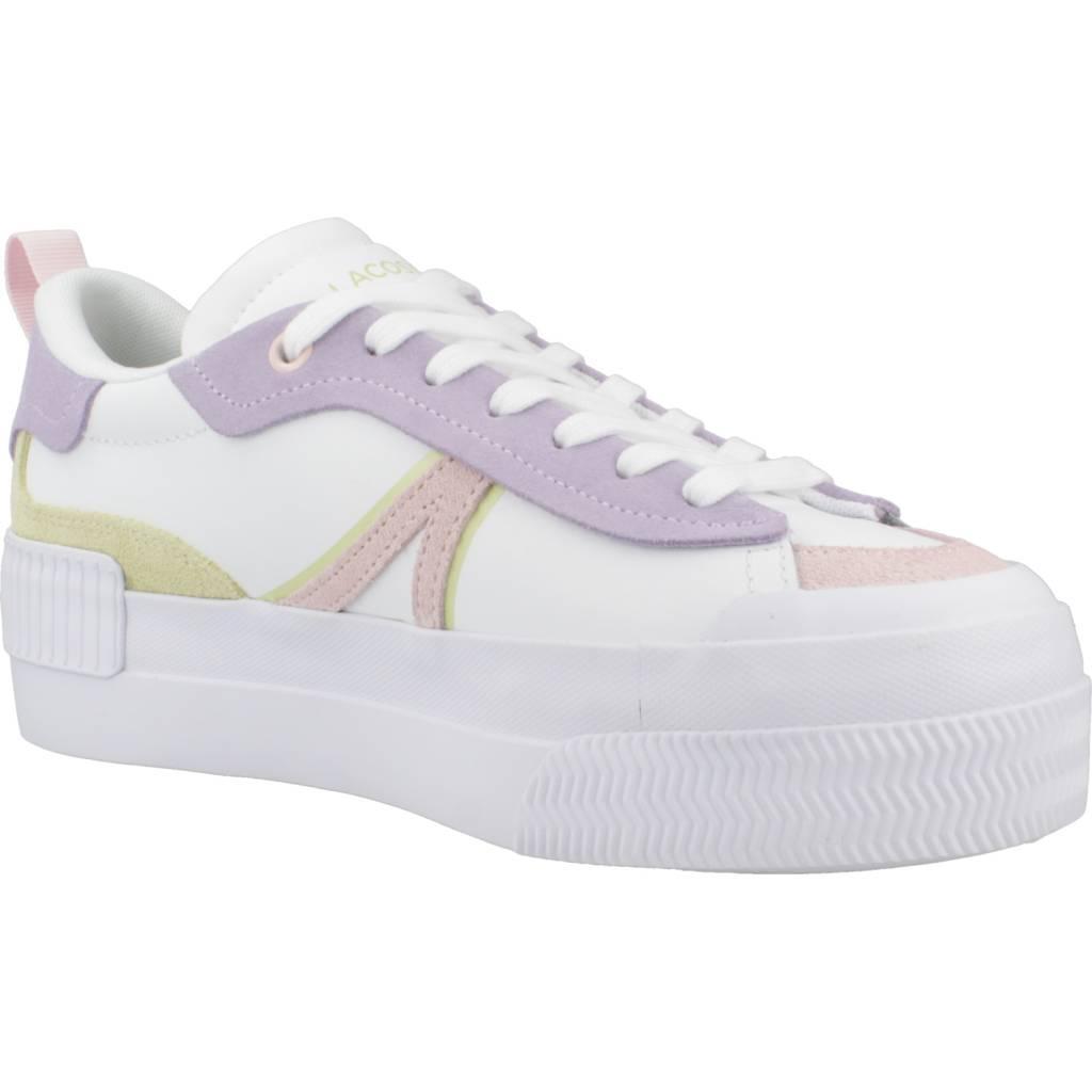 Baskets Lacoste Modèle Leather Couleur Blanc 5/5