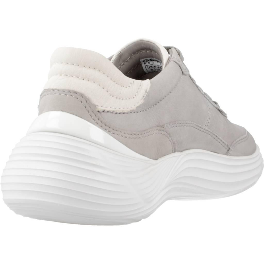 Baskets Geox Modèle D Fluctis Couleur Gris 3/5