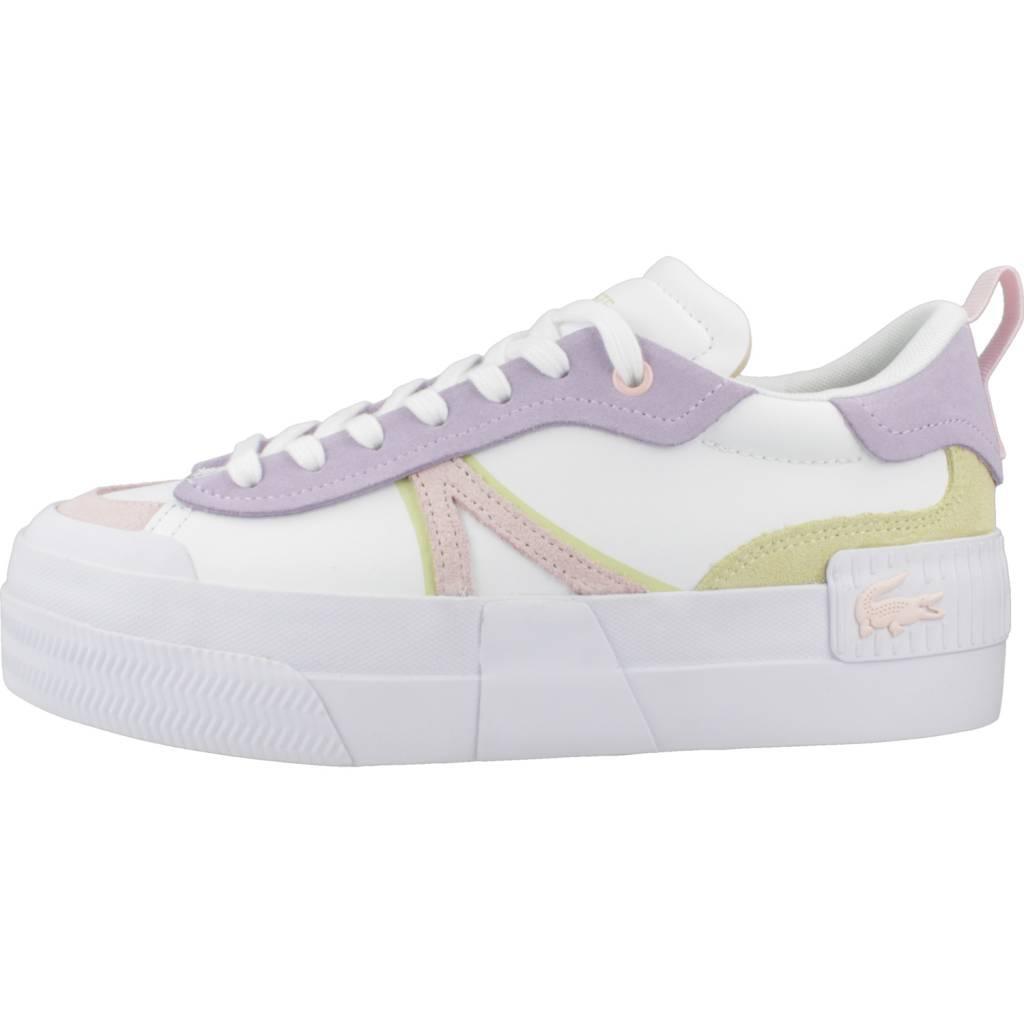 Baskets Lacoste Modèle Leather Couleur Blanc 2/5