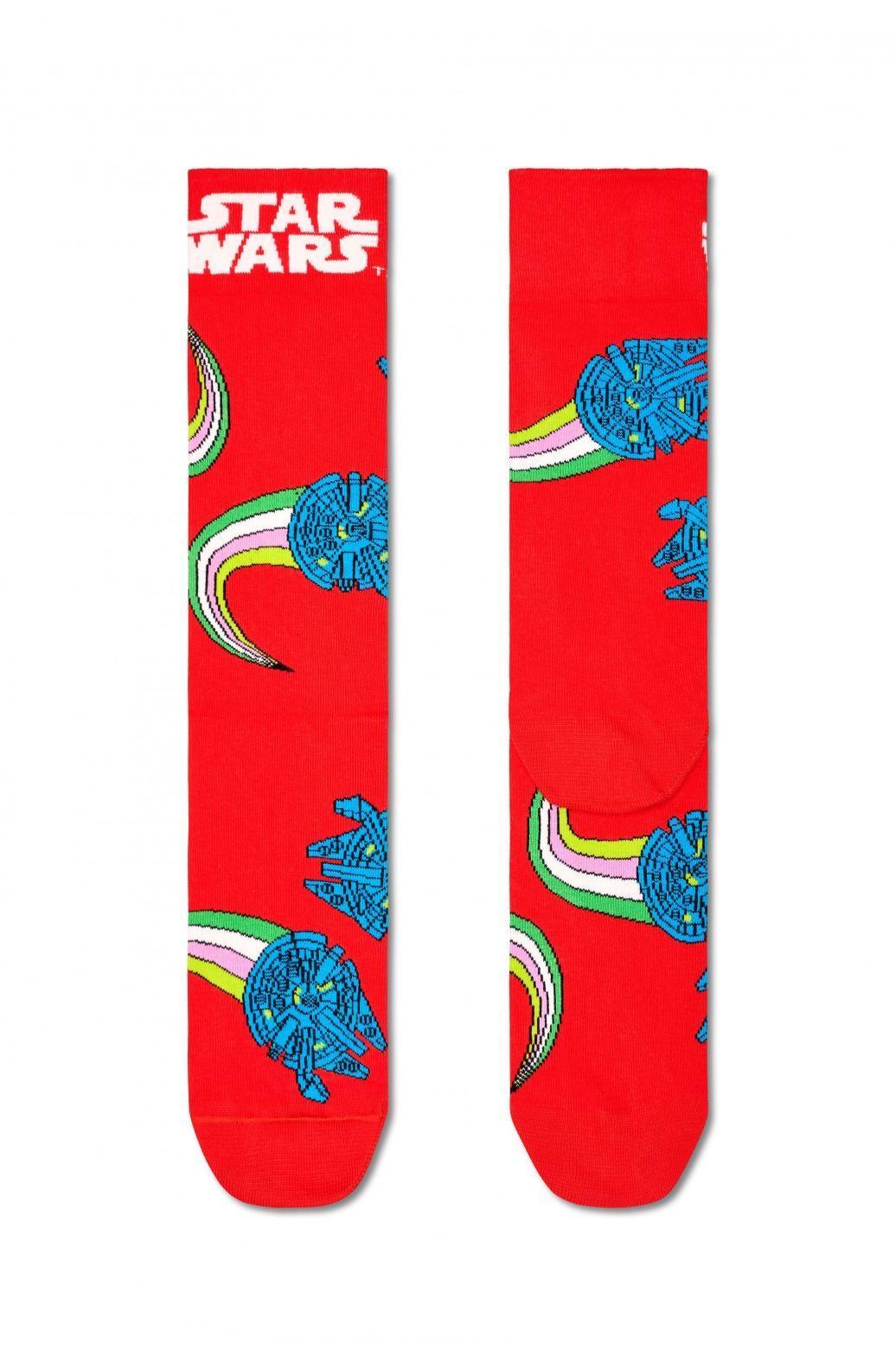 Meias masculinas Happy Socks vermelhas 4/5