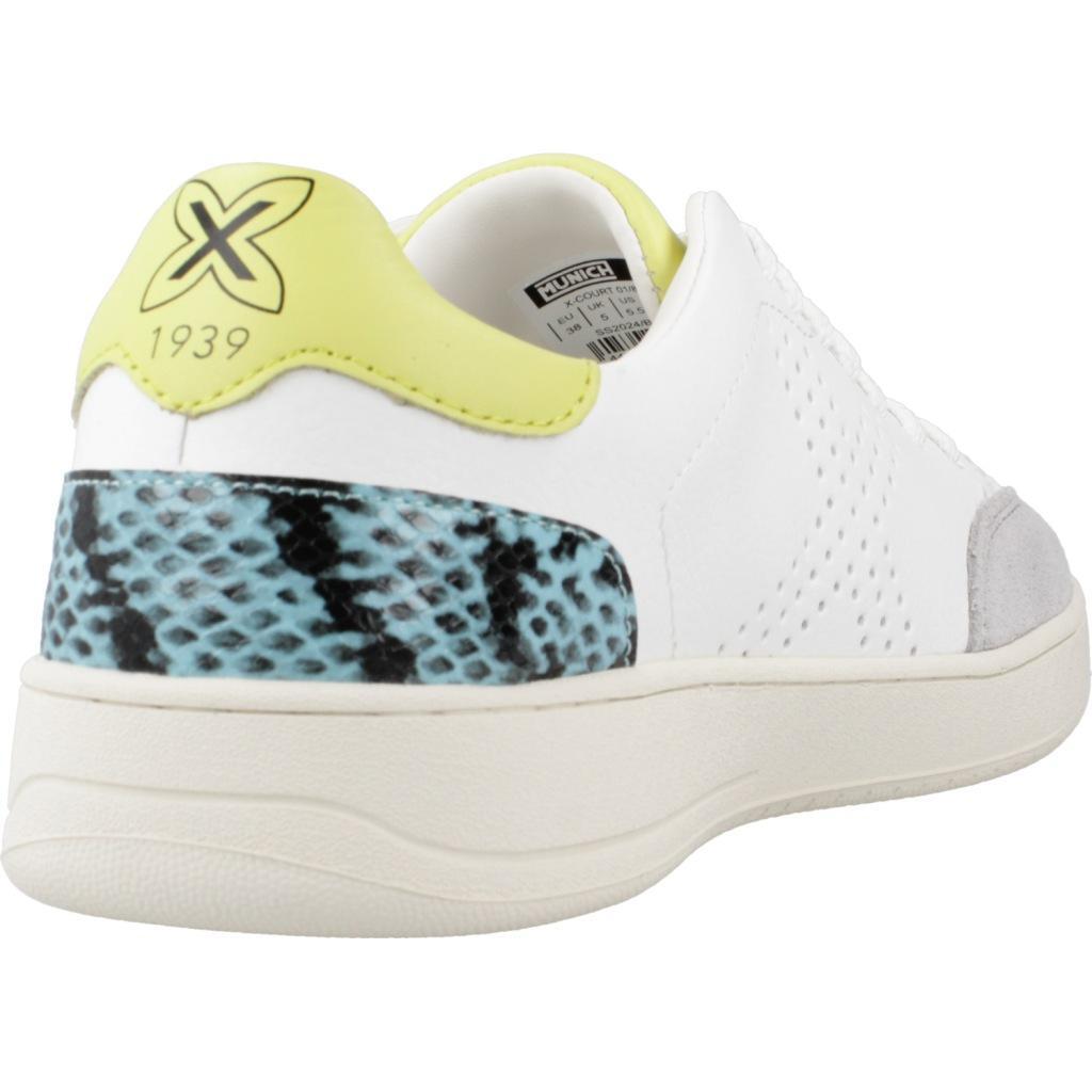 Baskets Munich Modèle 8837001m Couleur Blanc 3/5