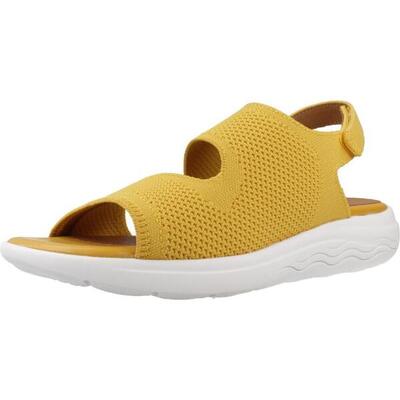 Sandalias Mujer Geox D Spherica Ec5 A Amarillo