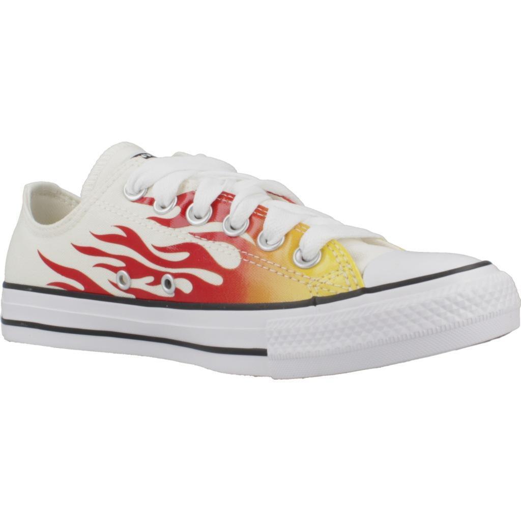 Baskets Converse Modèle Chuck Taylor All Star Fames Couleur Blanc 5/5