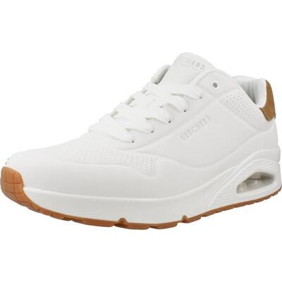 Sneakers skechers uno - suited on air. wit. mannen