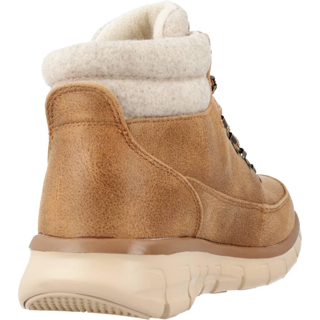 Botas Skechers Synergy Mountain Dreamer Mujer Marrones De Botas