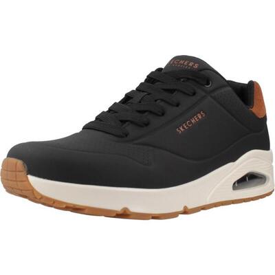 Sneakers skechers model uno - suited on air kleur zwart