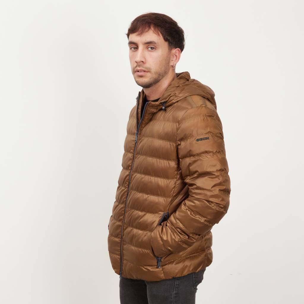 Veste Geox Modèle M Dennie Hood_jkt Couleur Marron 2/5