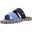 Sandales Tommy Hilfiger Modèle Th Satin Flat Espadrille Couleur Bleu