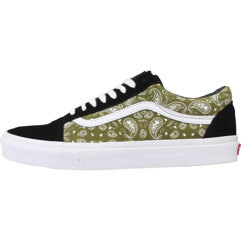 Baskets Vans Modèle Ua Old Skool Couleur Vert 2/5