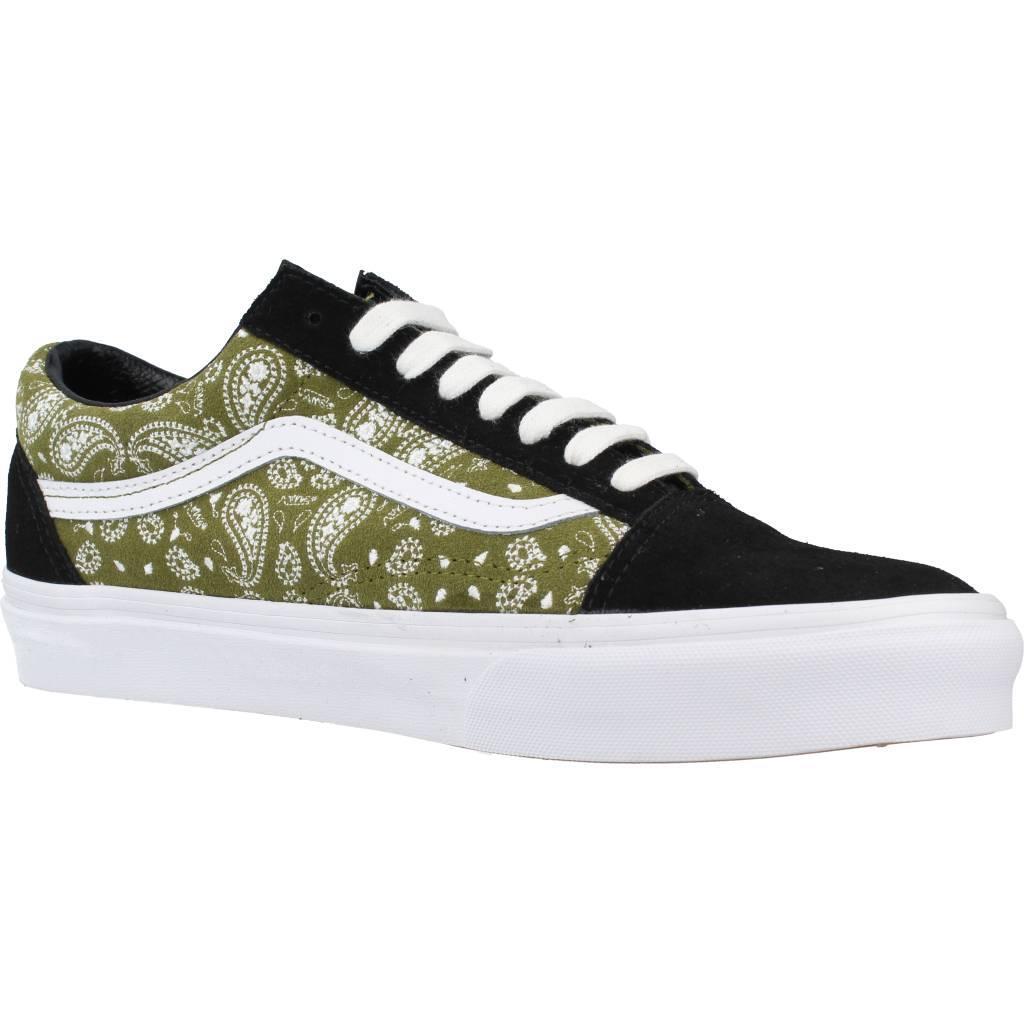 Baskets Vans Modèle Ua Old Skool Couleur Vert 5/5