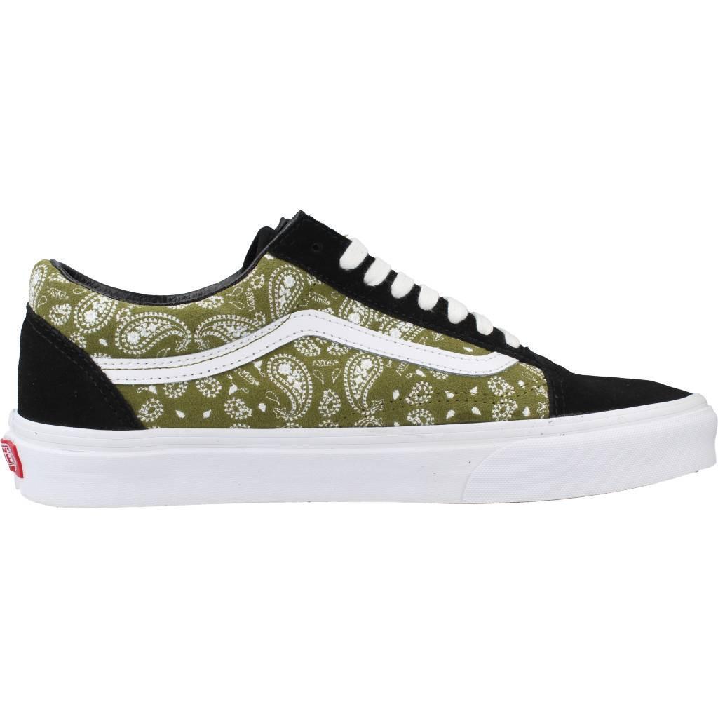 Baskets Vans Modèle Ua Old Skool Couleur Vert 4/5