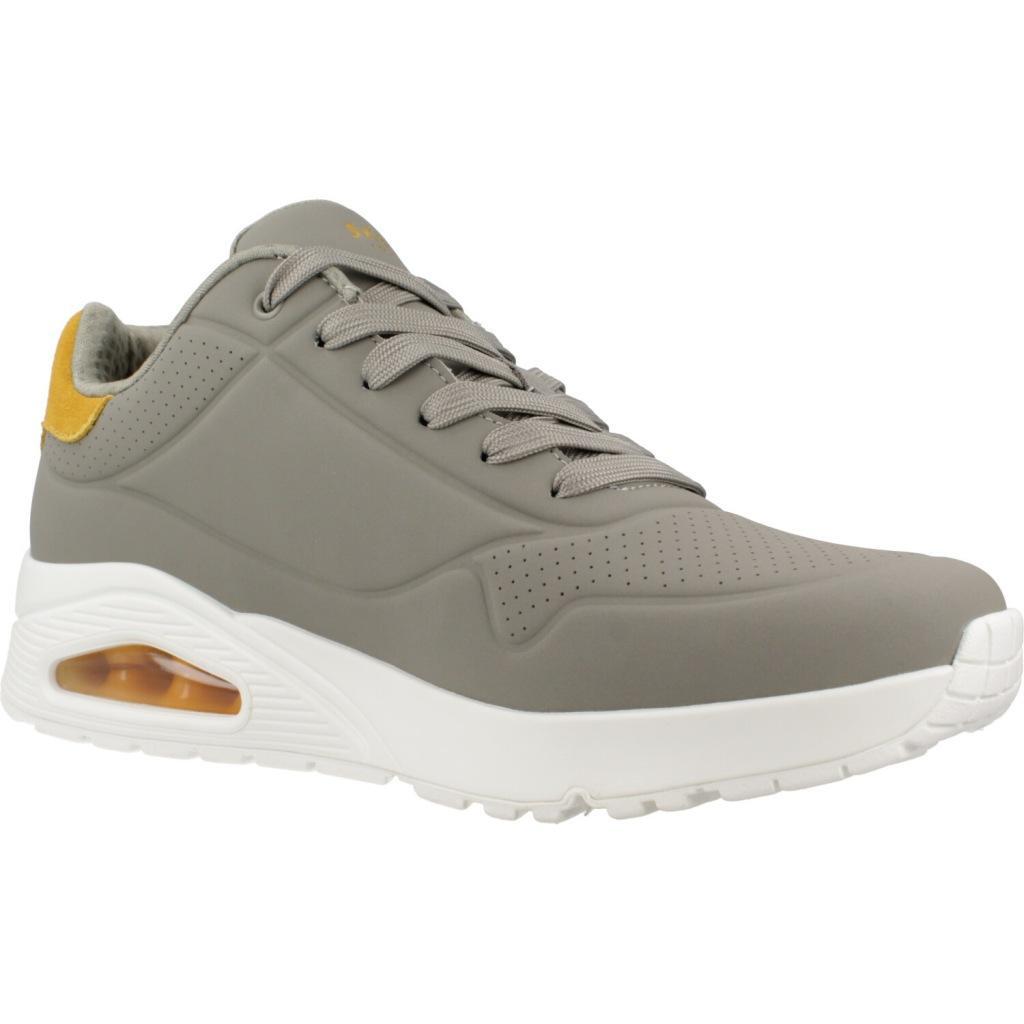 Baskets Skechers Modèle Uno - Suited On Air Couleur Gris 5/5