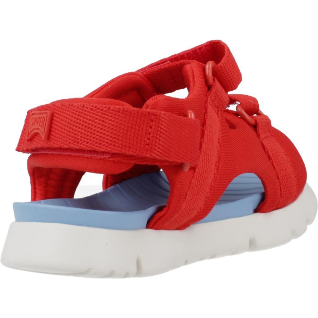Sandales Camper Modèle Oruga Sandal Kids Couleur Rouge 3/5