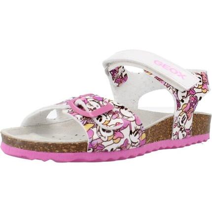 Sandalen Geox Modell B Sandal Chalki Girl Farbe Weiß