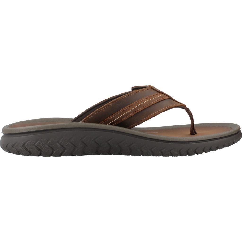 Sandales Clarks Modèle Wesley Sun Couleur Marron 4/5