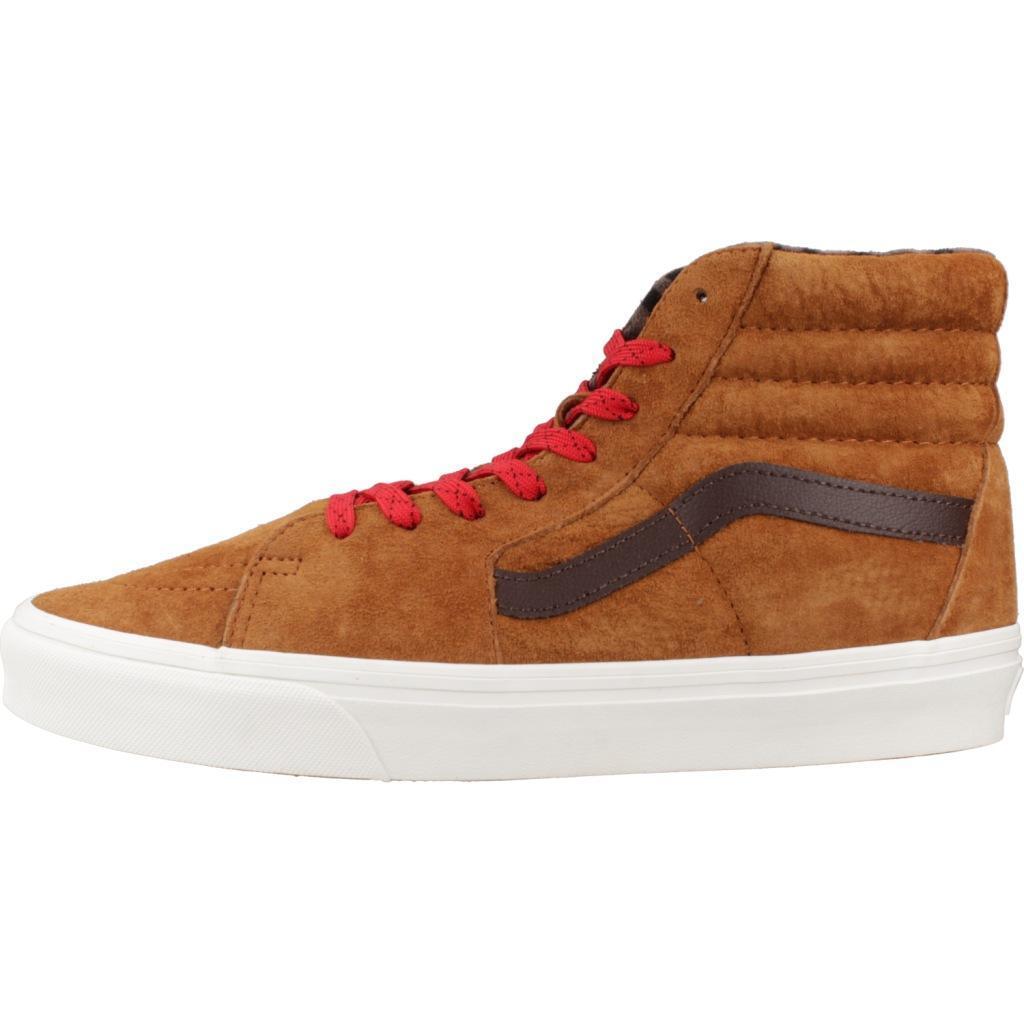 Ténis Vans Modelo Sk8-hi Cor Castanho 2/5