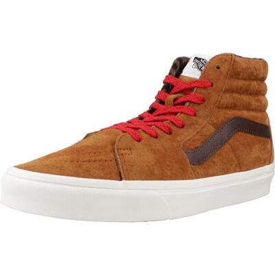 Sneakers vans model sk8-hi kleur bruin
