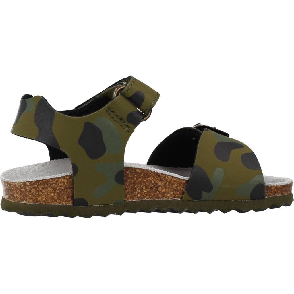 Sandales Geox Modèle B Sandal Chalki Boy Couleur Vert 4/5