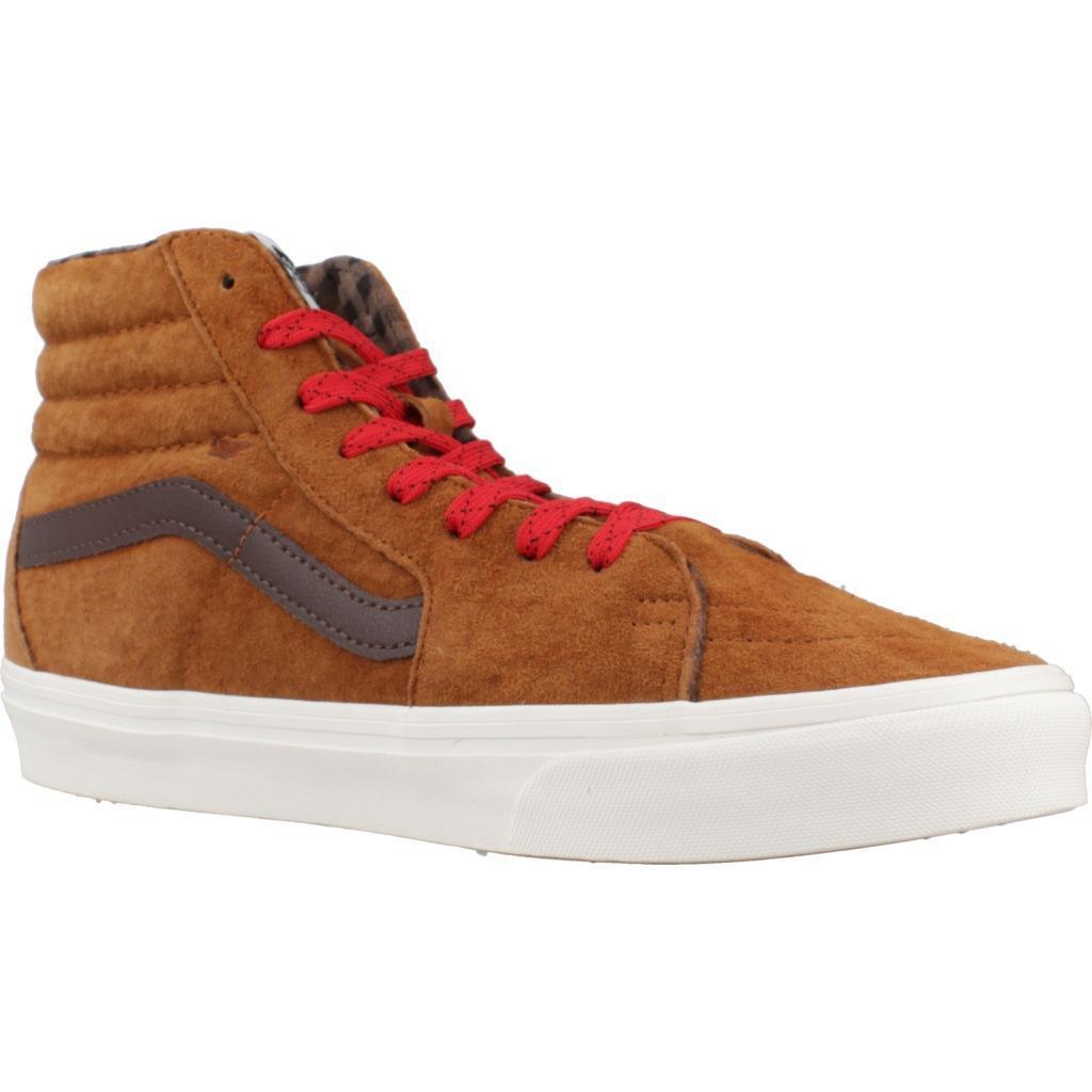 Ténis Vans Modelo Sk8-hi Cor Castanho 5/5