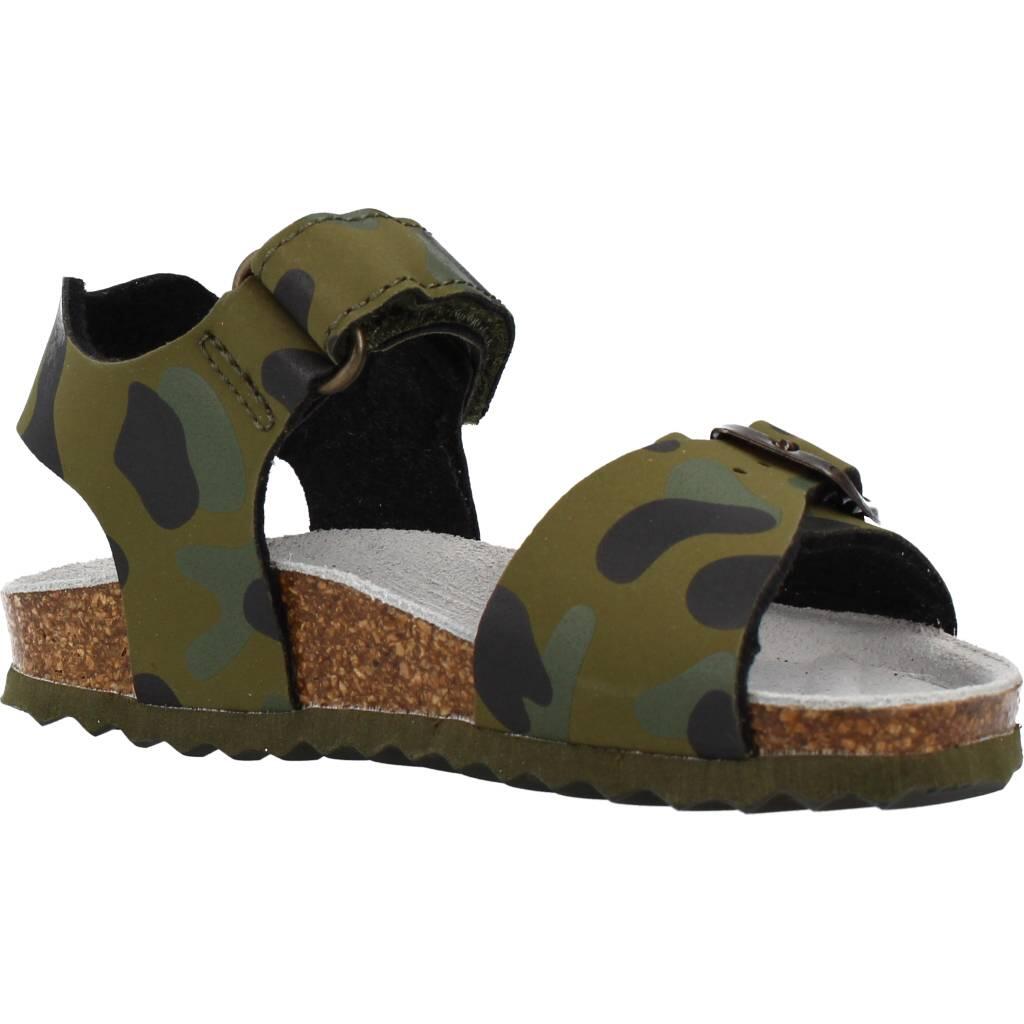 Sandales Geox Modèle B Sandal Chalki Boy Couleur Vert 5/5
