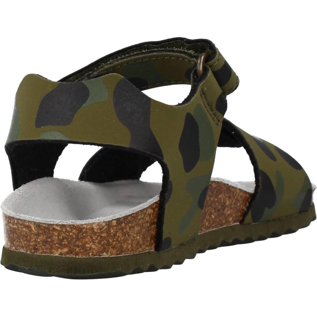 Sandales Geox Modèle B Sandal Chalki Boy Couleur Vert 3/5