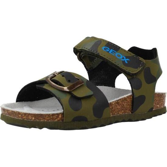 Sandalen Geox Modell B Sandal Chalki Boy Farbe Grün