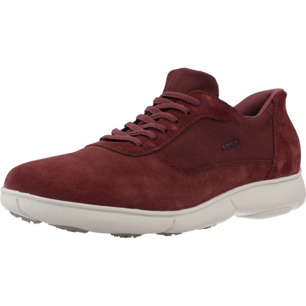 Baskets Geox Modèle D Nebula 2.0 Couleur Bordeaux 1/5