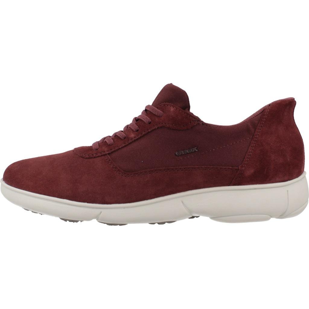 Baskets Geox Modèle D Nebula 2.0 Couleur Bordeaux 2/5