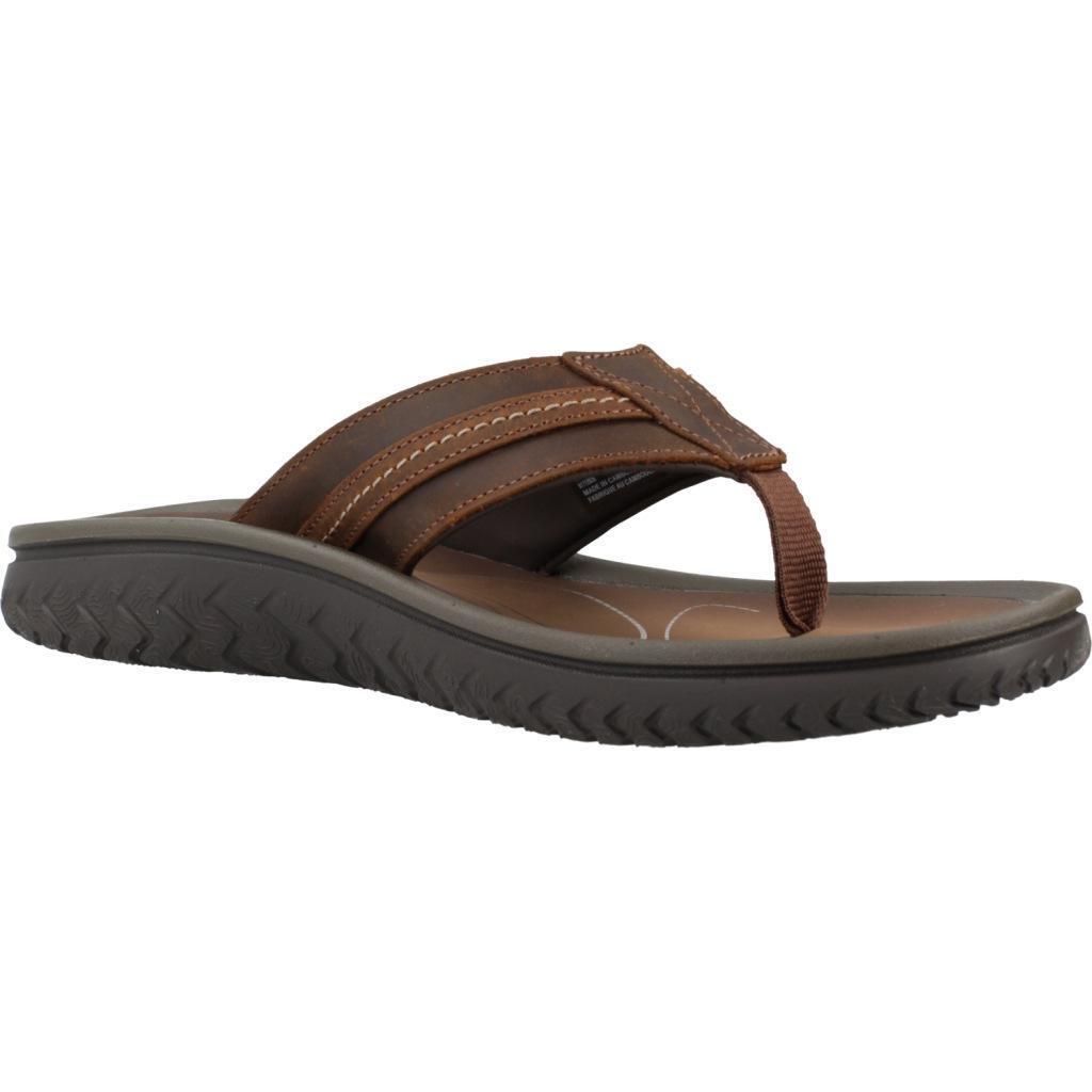 Sandales Clarks Modèle Wesley Sun Couleur Marron 5/5