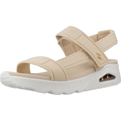 Sandalen skechers model uno - summer stand 2 kleur beige