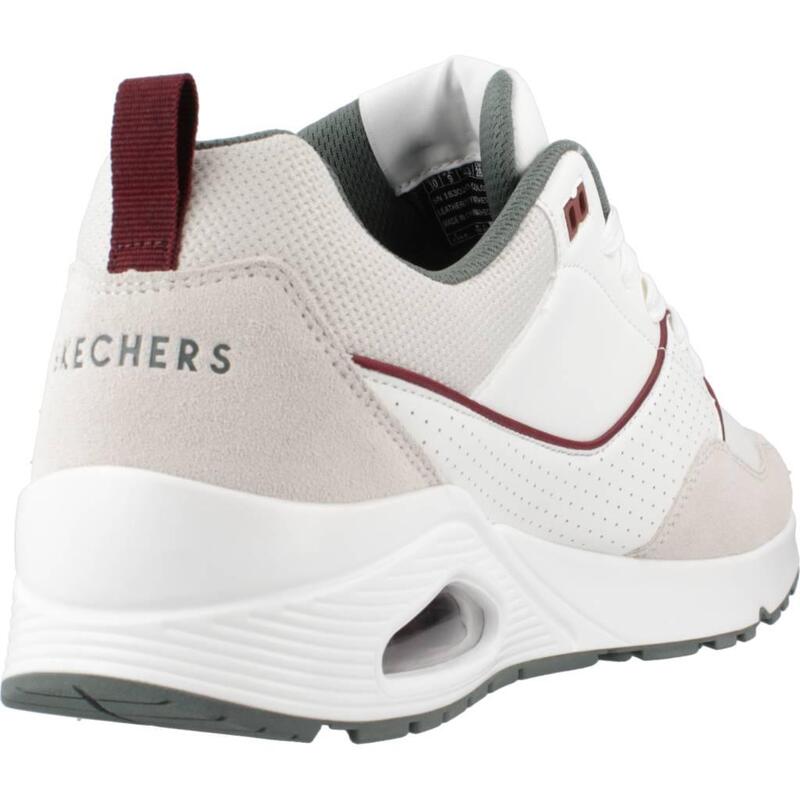Pantofi Sport Skechers Model Uno Culoare Alb