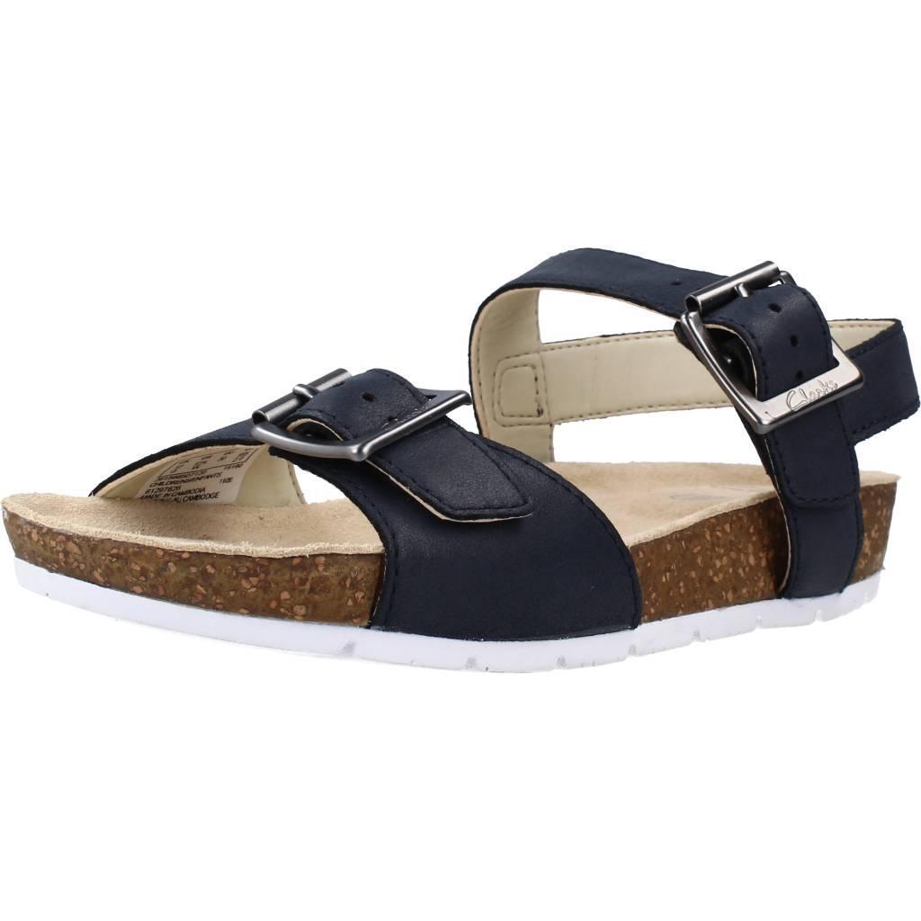 Clarks modelo river sand k cor azul