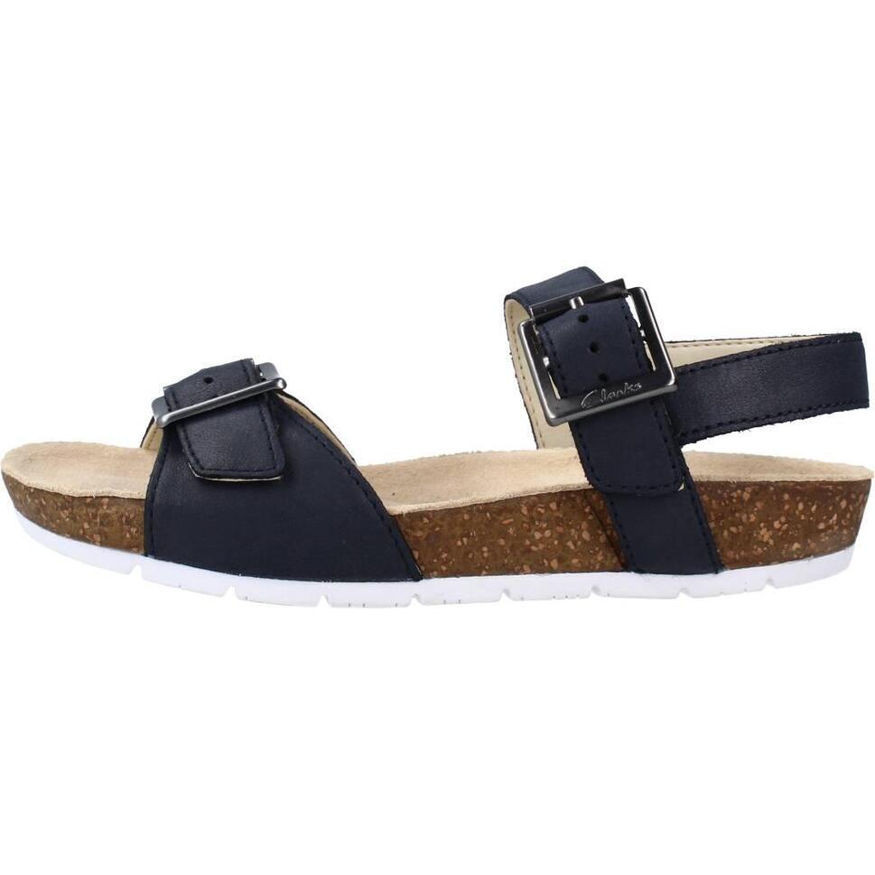 Sandały CLARKS RIVER SAND K Niebieski
