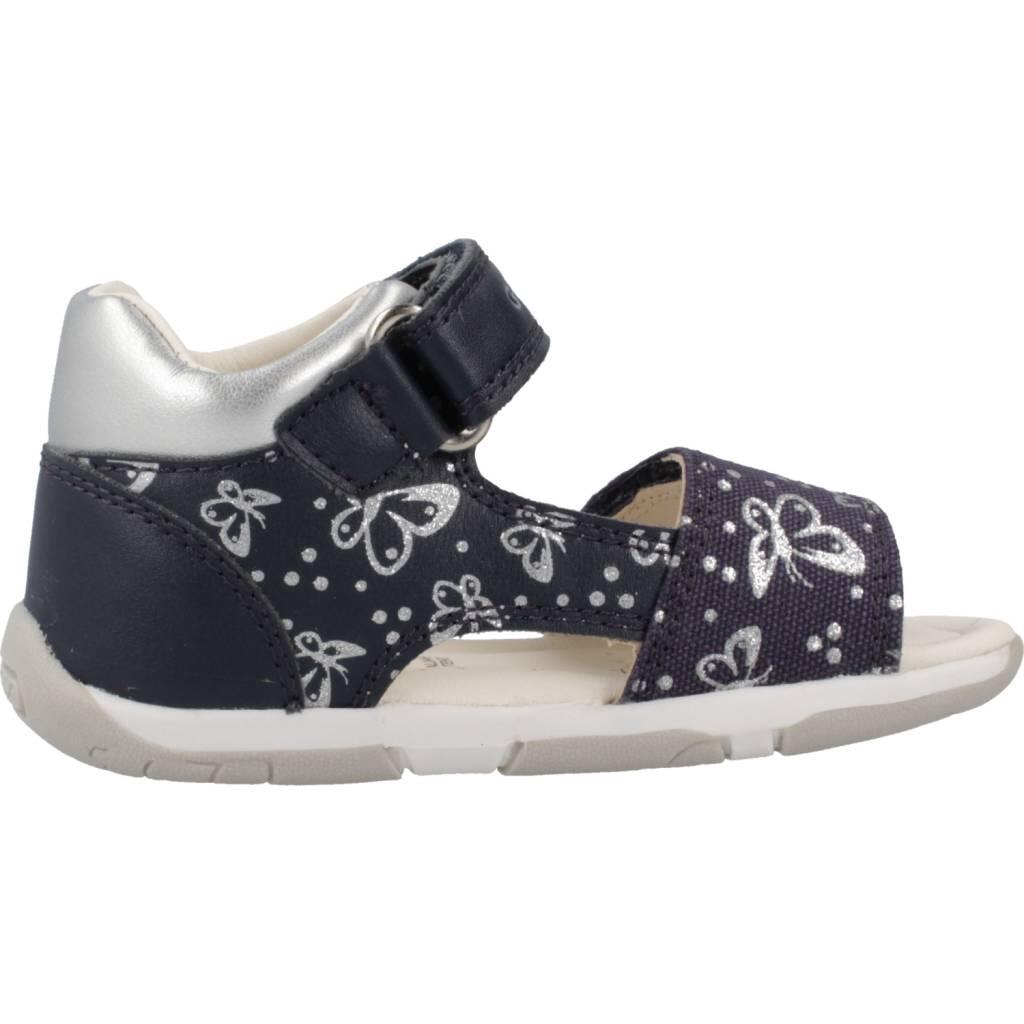 Sandales Geox Pour Bébé Fille - Modèle Tapuz En Cuir - Souples Et Confortables