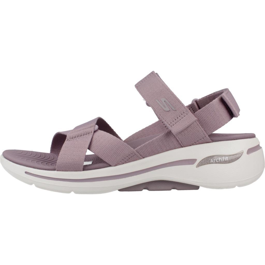 Sandali Skechers Modello Go Walk Arch Fit Sandal Colore Viola 2/5