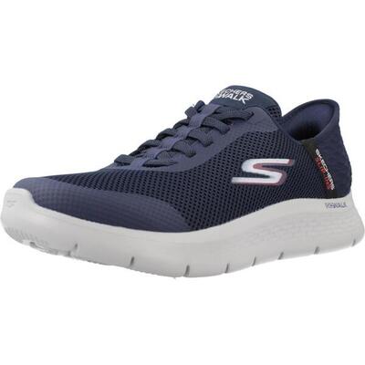 Zapatillas Deportivas Hombre Skechers SLIP-INS: GO WALK FLEX - HANDS UP Azul