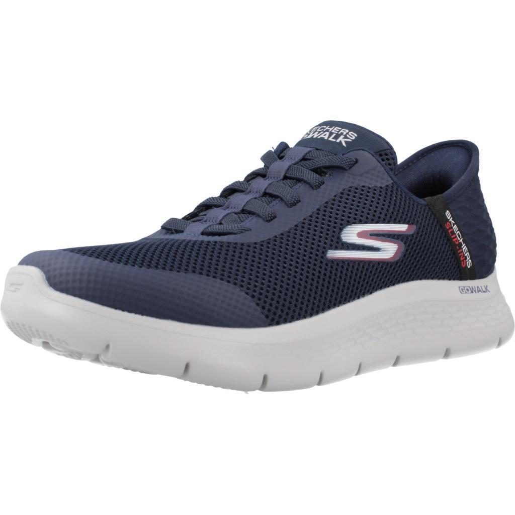 Skechers - Baskets Skechers Modèle Slip Ins: Go Walk Couleur Bleu - Chaussures De Sport - Bleu - Decathlon