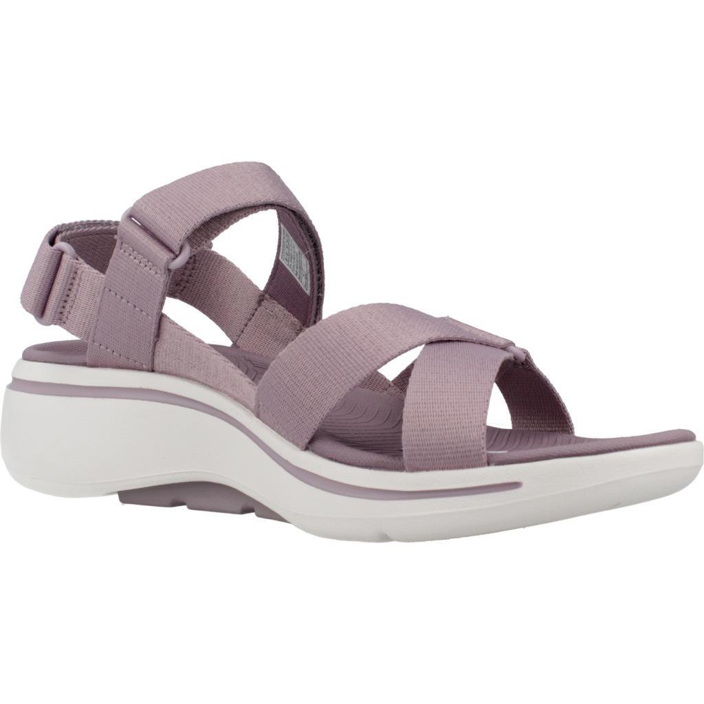 Sandali Skechers Modello Go Walk Arch Fit Sandal Colore Viola 5/5