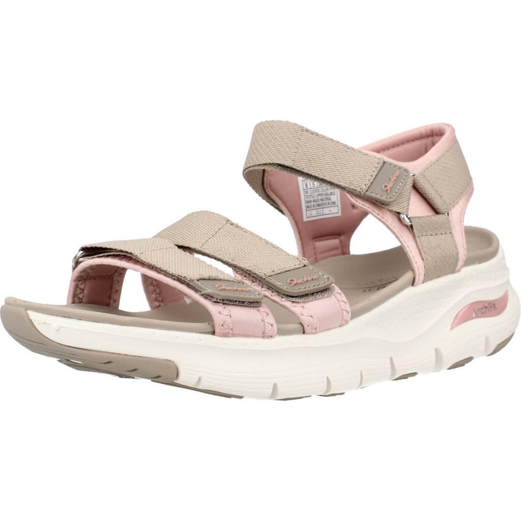 Sandały Skechers Model 119305s Kolor Brązowy