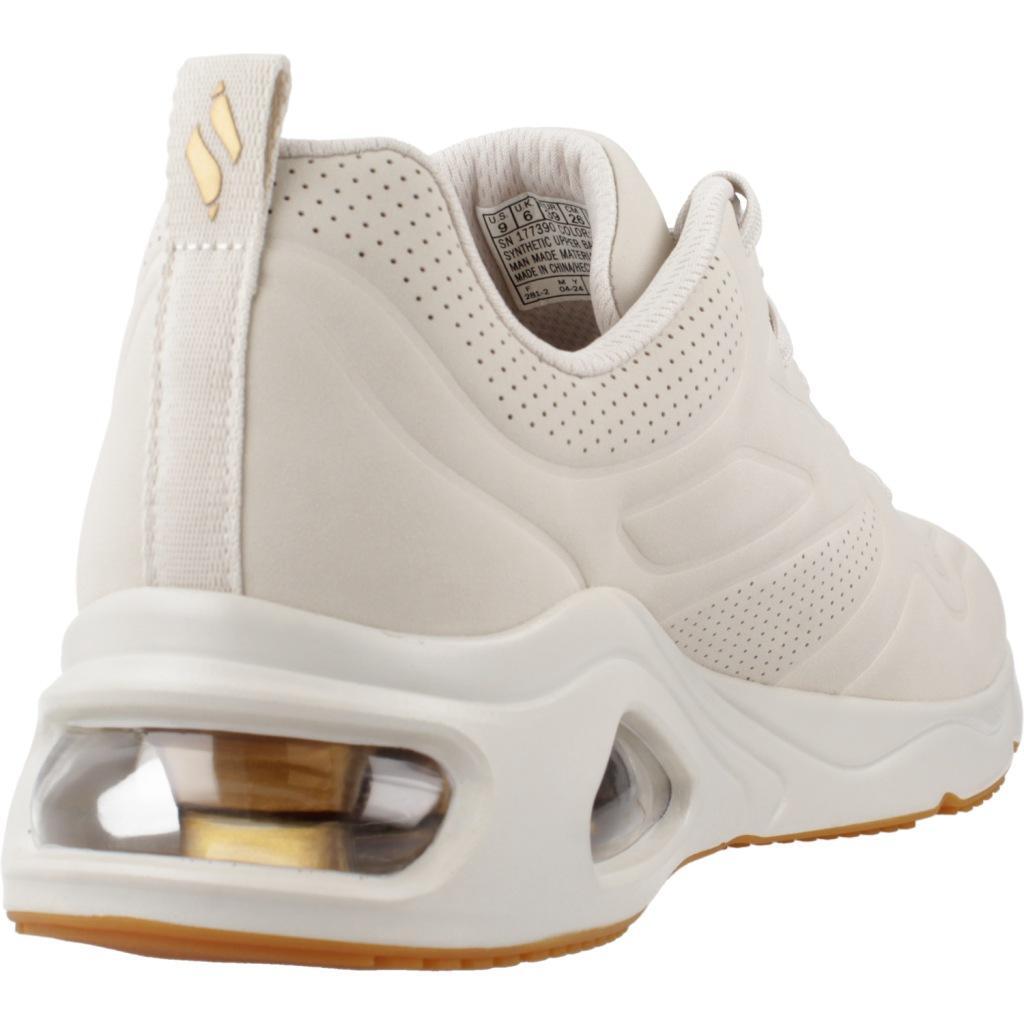Baskets Skechers Modèle Tres-air Uno - Ah - Couleur Blanc 3/5