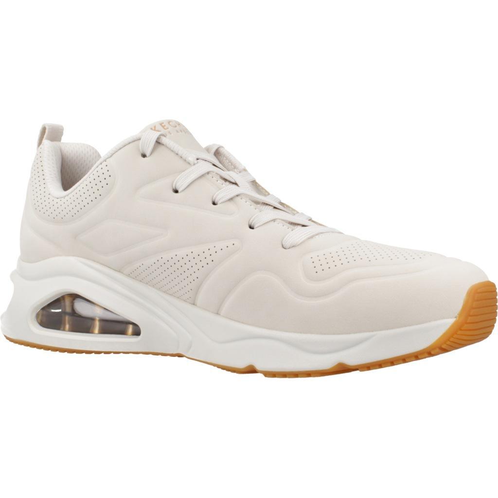 Baskets Skechers Modèle Tres-air Uno - Ah - Couleur Blanc 5/5