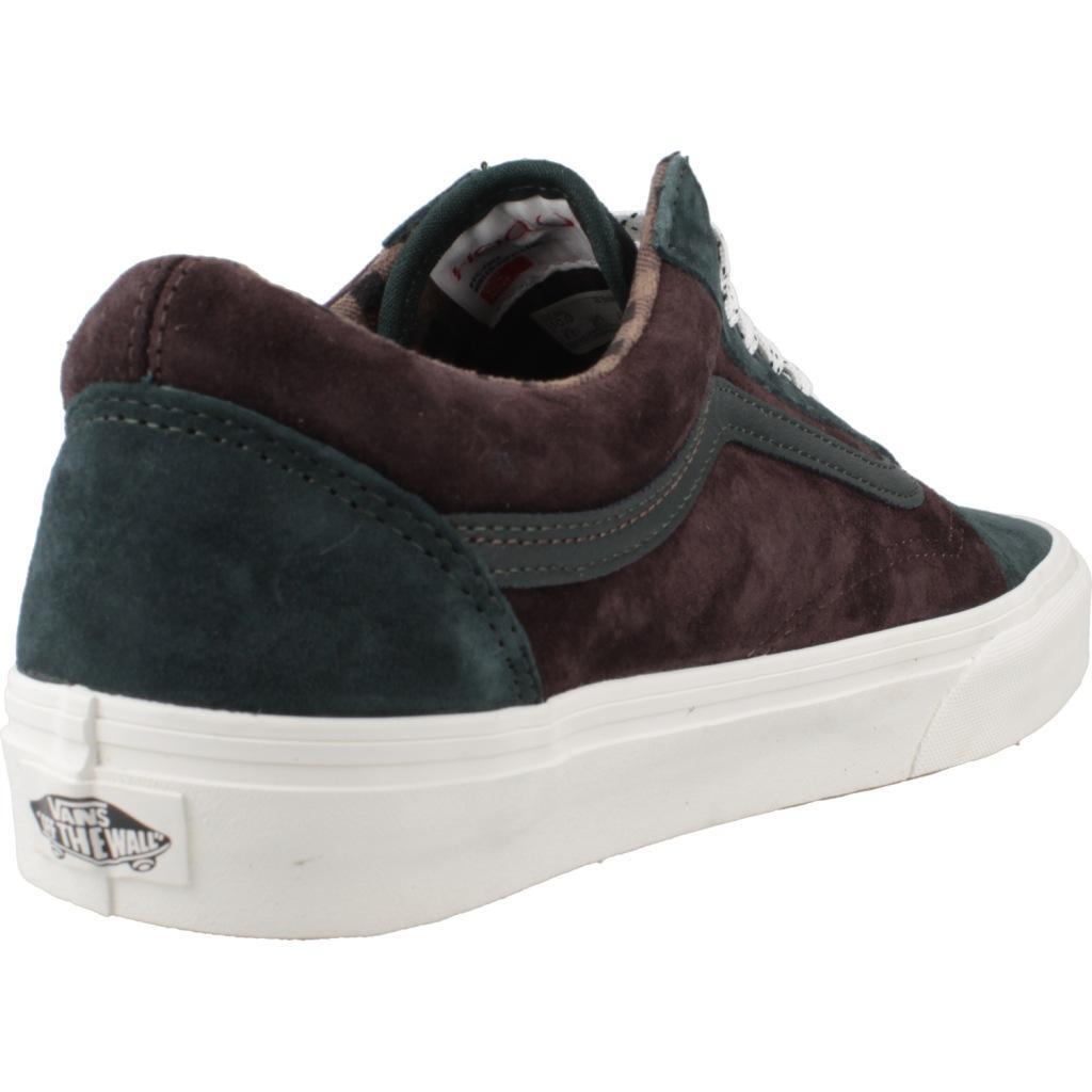 Baskets Vans Modèle Old Skool Couleur Bordeaux 3/6