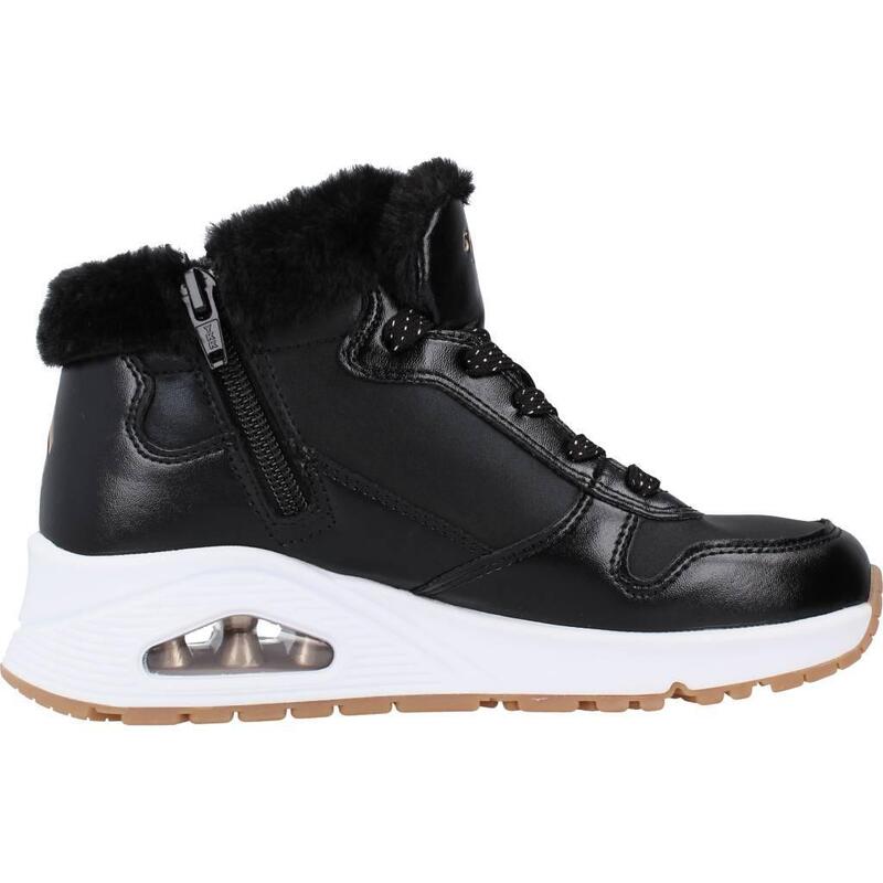 Cizme Skechers Model Uno Cozy On Air Culoare Negru