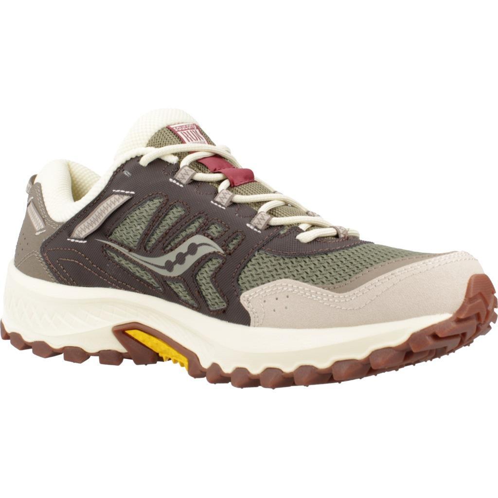 Ténis Saucony Modelo Grid Peak Cor Castanho Claro 5/5