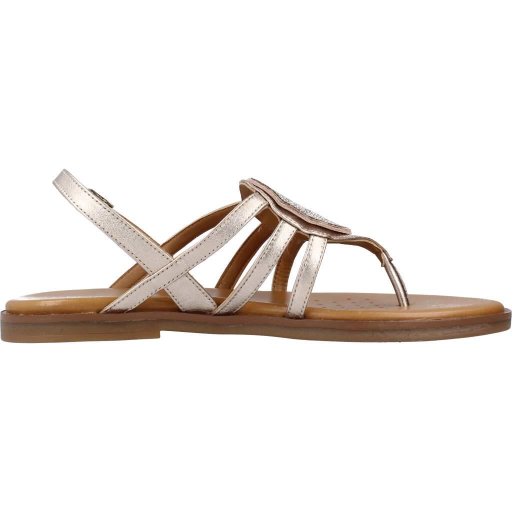 Sandales Geox Modèle D Naileen H Couleur D´or 4/5