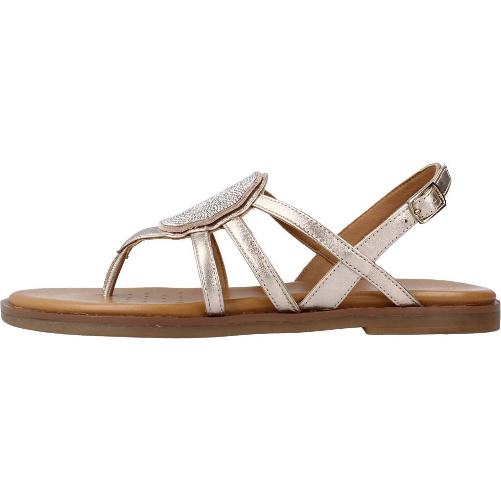 Sandales Geox Modèle D Naileen H Couleur D´or 2/5